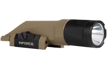 Image of INFORCE Gen 3 - WMLx 1100 Lumens Weapon Light,CR123a, FDE Body, IF71012DE
