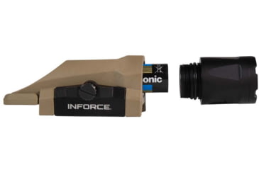 Image of INFORCE WML Gen 3 LED Weapon Light, White/IR LED, 400 Lumens, Flat Dark Earth, IF71013DE