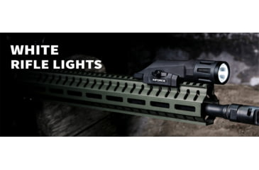 Image of INFORCE WMLX Multifunction LED Weapon Mounted Light, 123A Lithium, White, 800 Lumens, Black, WX-05-1, EDEMO13