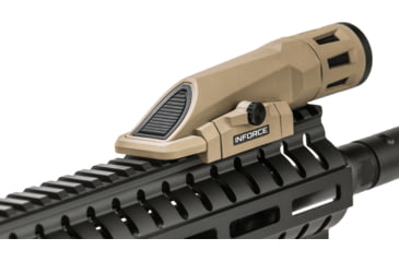 Image of EDEMO INFORCE WMLX Multifunction LED Weapon Mounted Light, 123A Lithium, White, 800 Lumens, Flat Dark Earth, IF71003DE, EDEMO7