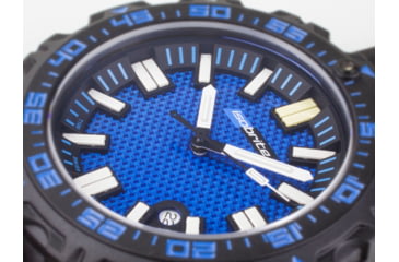Image of Isobrite Afterburner Series T100 Tritium Watch, Black/Blue, 47mm, ISO4001