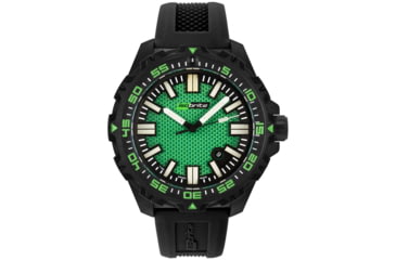 Image of Isobrite Afterburner Series T100 Tritium Watch, Black/Green, 47mm, ISO4002