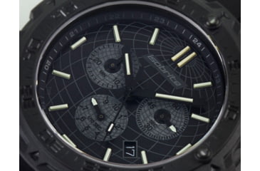 Image of Isobrite Explorer T100 Tritium Chronograph, Black/Gray, 47mm, ISO3008
