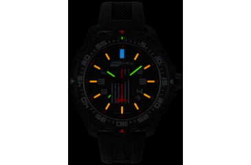 Image of Isobrite Fire Rescue Limited Edition T100 Tritium Watch, Black/Gray, 47mm, ISO3009