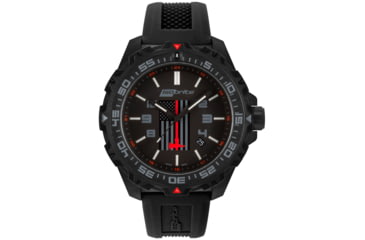 Image of Isobrite Fire Rescue Limited Edition T100 Tritium Watch, Black/Gray, 47mm, ISO3009