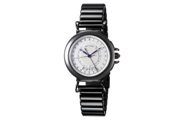 Image of Issey Miyake SILAa002 Insetto Mens Watch - Black Metal Band, Silver Case