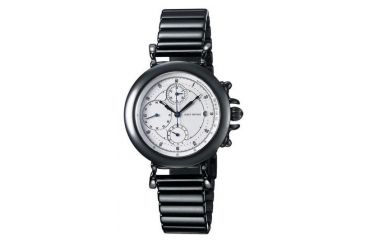 Image of Issey Miyake SILAc009 Insetto Mens Watch - Black Metal Band, Silver Case