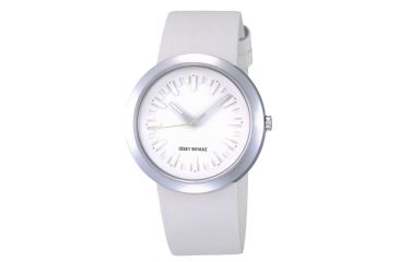 Image of Issey Miyake SILAl003 Vakio2 Mens Watch - White Band, Silver Case