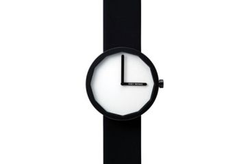 Image of Issey Miyake SILAp002 Twelve Mens Watch - Black Band, Black Case