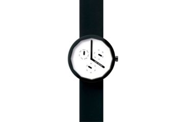 Image of Issey Miyake SILAp008 Twelve Mens Watch / Chronograph - Black Band, Black Case
