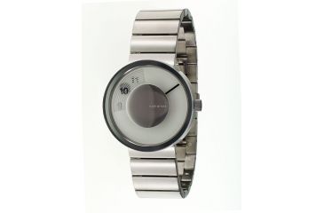 Image of Issey Miyake SILAv001 Vue Yves Behar Watch - Silver Metal Band, Silver Case