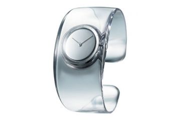 Image of Issey Miyake SILAw001 Yoshioka Ladies Watch - Clear Band, Silver Case