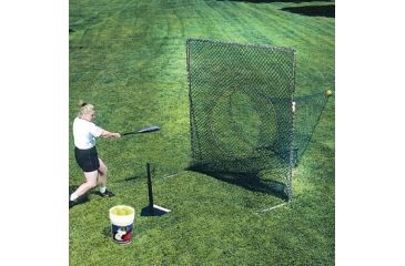 Image of Jugs Sports 7-foot Quick-Snap Square Screen with Socknet S2010