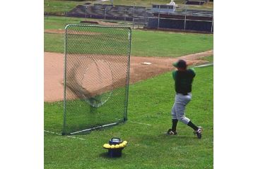 Image of Jugs Sports 7-foot Quick-Snap Square Baseball Screen with Sock Net S2010 