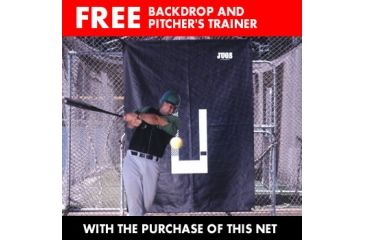 Image of Jugs Sports No. 9 Batting Cage Net 191 Lb. - 18G - N1900