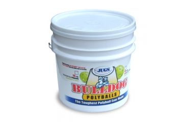 Image of JUGS Yellow Poly Softball, Bucket - B7012