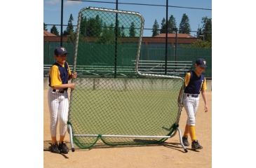 Image of Jugs Sports Replacement Net for 6-foot Fixed-Frame L-Shaped Pitcher Screen - NET ONLY S4001