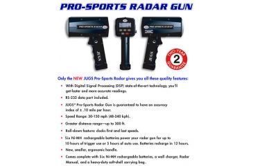 Image of JUGS Pro-Sports Speed Radar Gun Package R2100