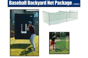 Image of Jugs Sports Baseball Backyard Net Package A0005