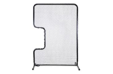 Image of JUGS Standard Series C-Shaped Softball Screen Softball, Black Frame/Black Net S1012