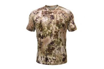 Image of Kryptek Hoplite II Merino Mens Short Sleeve Crew LW, Highlander, Small 17HOPLWSSCH3