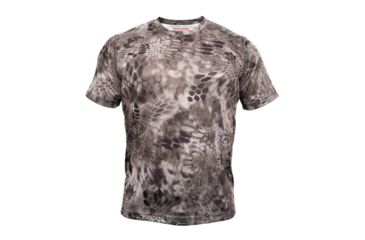 Image of Kryptek Hyperion Short Sleeve Crew With Logo - Mens, Raid, Large, 19HYPSSLR5