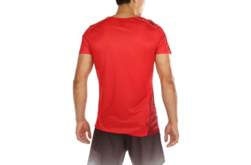Image of La Sportiva Stream T-Shirt - Mens, Poppy/Chili, Extra Large, P10-311309-XL