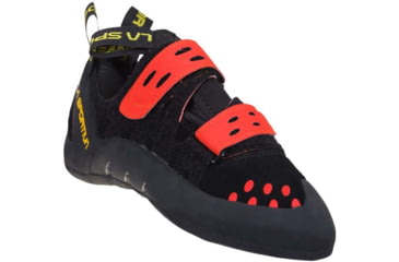 Image of La Sportiva Tarantula Climbing Shoes - Men's, Black/Poppy, 47, 30J-999311-47
