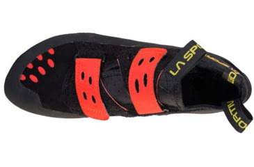 Image of La Sportiva Tarantula Climbing Shoes - Mens, Black/Poppy, 47, Medium, 30J-999311-47