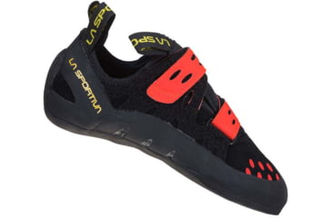 Image of La Sportiva Tarantula Climbing Shoes - Mens, Black/Poppy, 47, Medium, 30J-999311-47