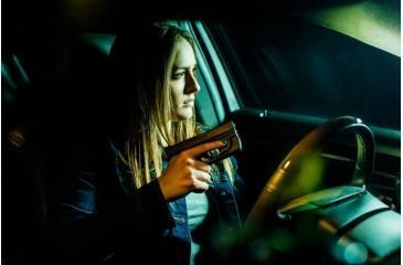 Image of LaserMax CenterFire LED Weapon Light for Glock 42 and Holster CF-G42-LC