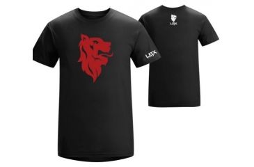 Image of LBX Tactical Large Black LBX Logo Tee, Black, Large LBX-6100-BLK Black Large