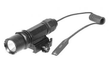 Image of Leapers UTG 400 Lumen 4.3in Combat LED Weapon Light,Black w/Integral Mount LT-EL202R-A