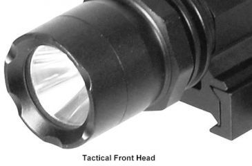 Image of Leapers UTG 400 Lumen 4.3in Combat LED Weapon Light,Black w/Integral Mount LT-EL202R-A
