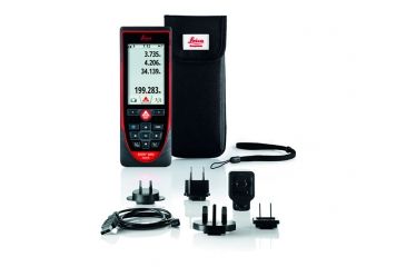 Image of Leica Disto D810 650ft Touch Laser Distance Meter up to 660ft,Black/Red 799097