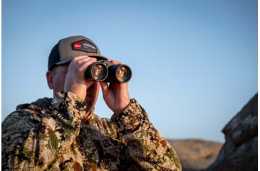 Image of Leica Geovid R 10x42mm Rangefinder Binocular, LED, Black, 40812