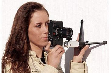 Image of Leica table tripod used on a wall