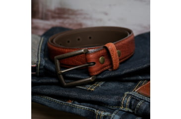 Image of Lejon Horizon Leather Belt - Mens, Brown, 42, VB-65444-42