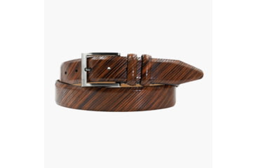 Image of Lejon The Beveled Edge Leather Belt - Mens, Brown, 44, L-14333-44
