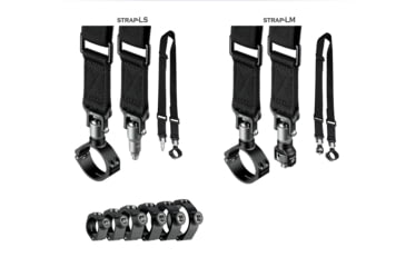Image of Leofoto 32LS Push Button Quick Detach Modular Tripod Strap, Black, Strap-32LS