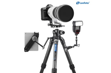 Image of Leofoto AM-3 Kit Versa Magic Arm w/ Anti-Twist Adapter, 3/8th Mounting Screws, Black, AM-3-KIT