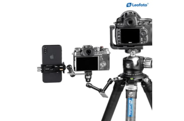 Image of Leofoto AM-3 Kit Versa Magic Arm w/ Anti-Twist Adapter, 3/8th Mounting Screws, Black, AM-3-KIT