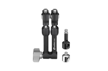 Image of Leofoto AM-3 Kit Versa Magic Arm w/ Anti-Twist Adapter, 3/8th Mounting Screws, Black, AM-3-KIT