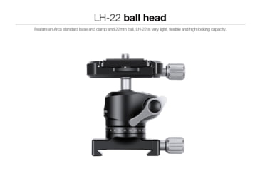 Image of Leofoto FDM-01 Binocular Rangefinder Rail Kit, 23 cm, Black, FDM-01