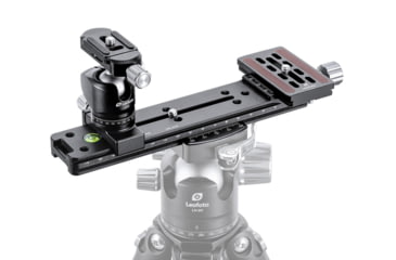 Image of Leofoto FDM-01 Binocular Rangefinder Rail Kit, 23 cm, Black, FDM-01