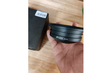 Image of Leofoto Gitzo 5 Series and LM/N-4 Series BA-100 100mm Half-Bowl Video Head Adapter, Black, BA-100