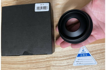 Image of Leofoto LN-364C, LM-3xxC BA-75 75mm Half-Bowl Video Head Adapter, Black, BA-75