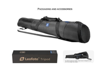 Image of Leofoto LN-404C Heavy Duty Tripod w/ 100mm Bowl/Platform &amp; Bag, Camo, LN-404C-CAMO
