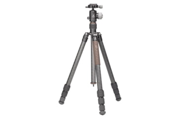 Image of Leofoto LX-254CT/XB-32 Reversible Travel Tripod w/ Ball Head Set, Black, LX-254CT+XB-32