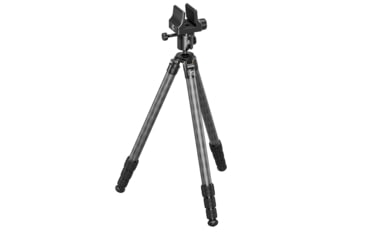 Image of Leofoto SA-324CLX/MK-40X/GS-3 Outdoors Tripod w/ Ball Head and Clamp Set, Black, SA-324CLX+MK-40X+GS-3